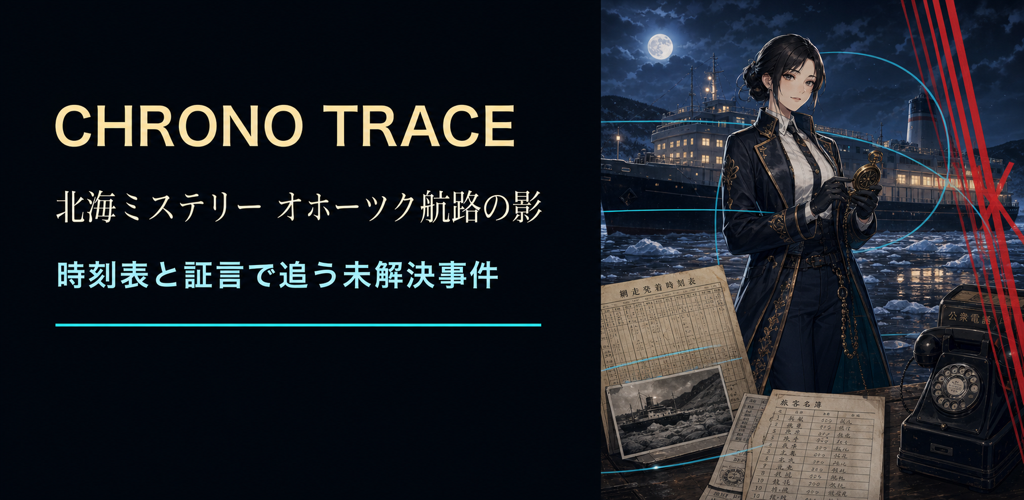北海ミステリー オホーツク航路の影 キービジュアル